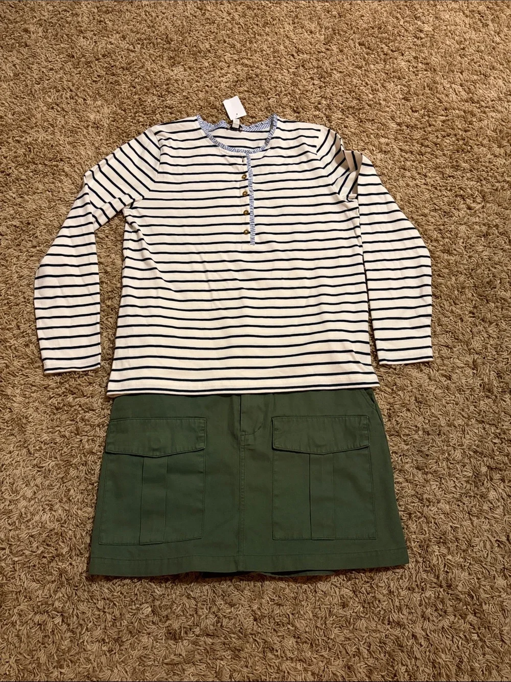 J. Crew soft striped